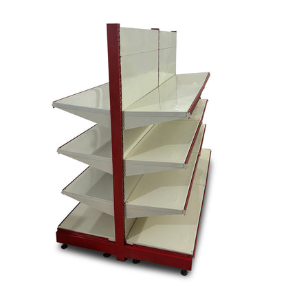 Channel Adjustable Wall Racks Centre Rack 5Ft x 3Ft Set of 2 | Double-Sided Slotted Channel Rack ...